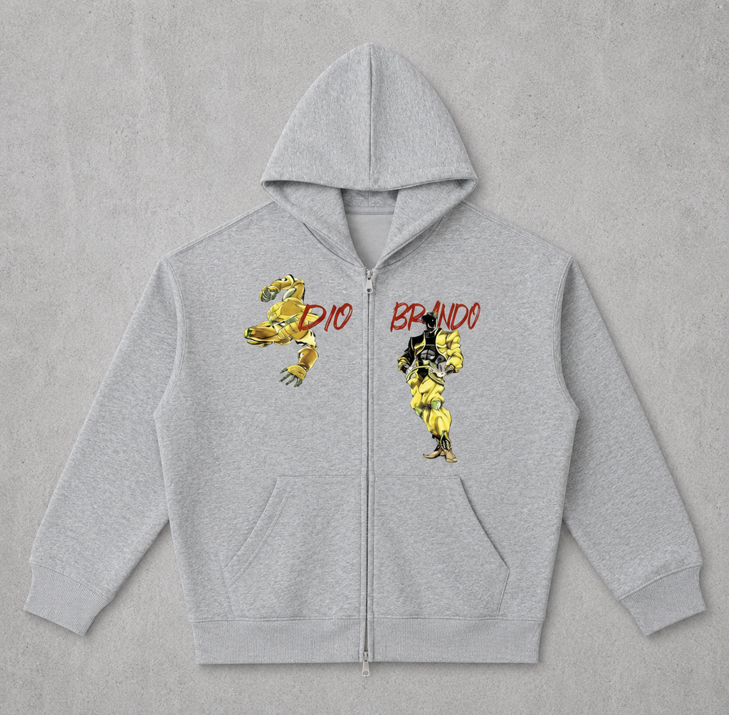 Heavyweight Dio Pocket Hoodie