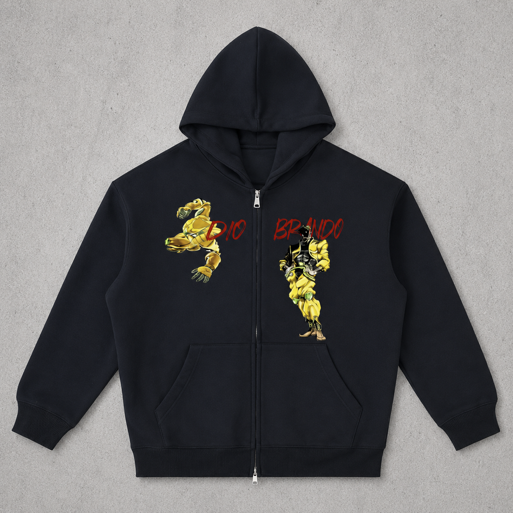 Heavyweight Dio Pocket Hoodie